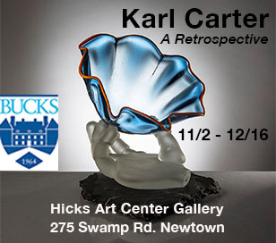 Karl Carter: A Retrospective, the first major gallery survey of Mr. Carter's work, will open at Hicks Art Center Gallery on November 2 and will continue through December 16, 2022. An accompanying exhibition of Karl's renowned students' works will be installed in the Atrium Gallery in Hicks Art Center. 