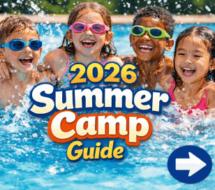 Summer Camp Guide - kids playing in pool
