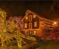 Peddler's Village Christmas Lights