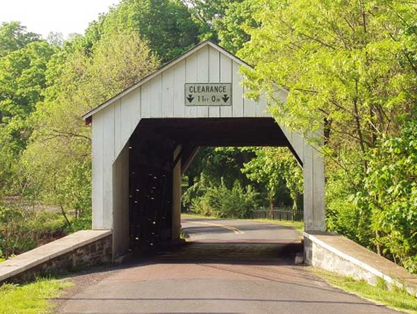 Erwinna Covered Bridge Bucks County PA